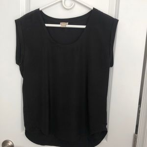 J. Crew Black blouse